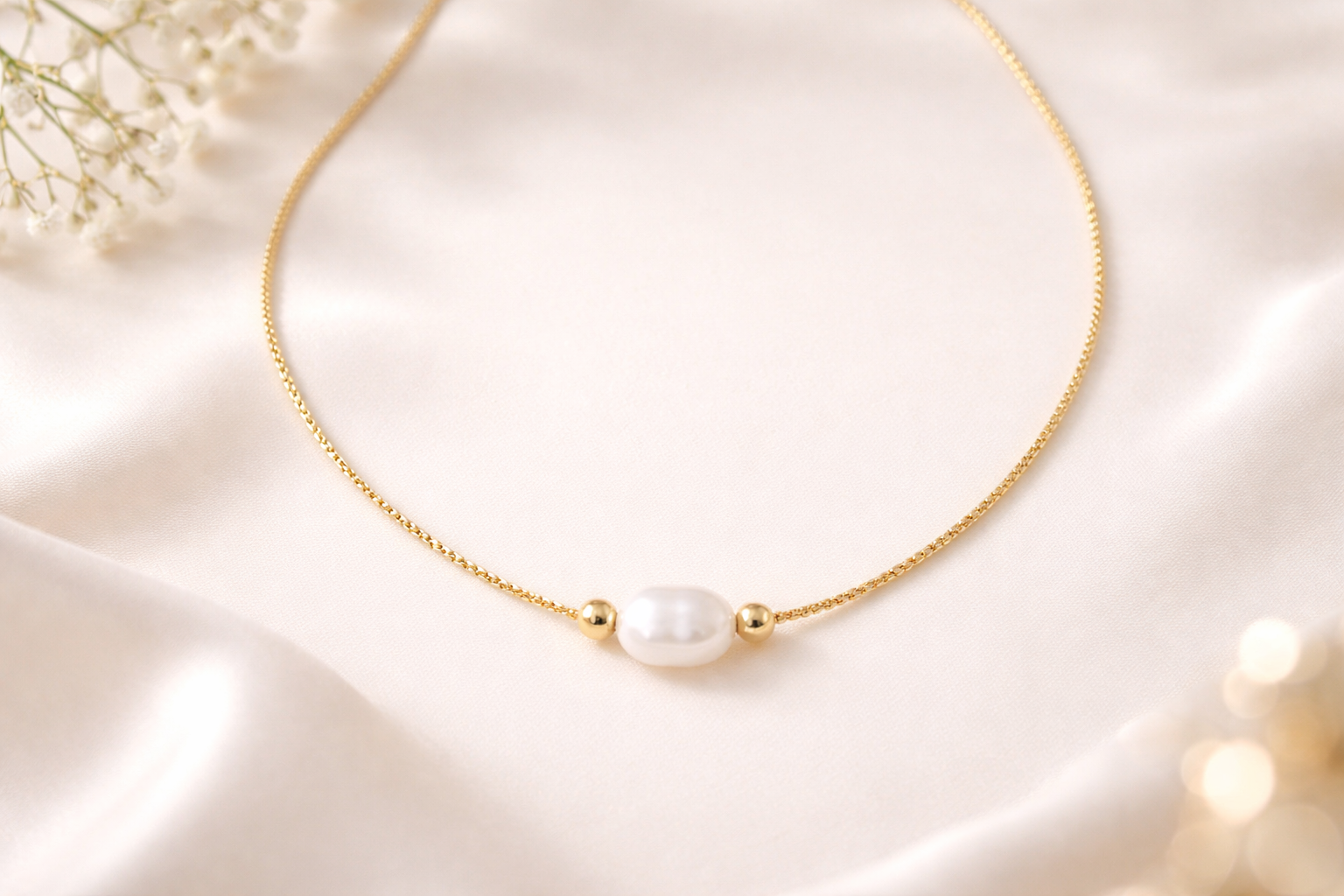 Collar Elegancia Perla Collar Elegancia Perla