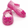 Sandalias Rosadas con Mariposa - Talla 9