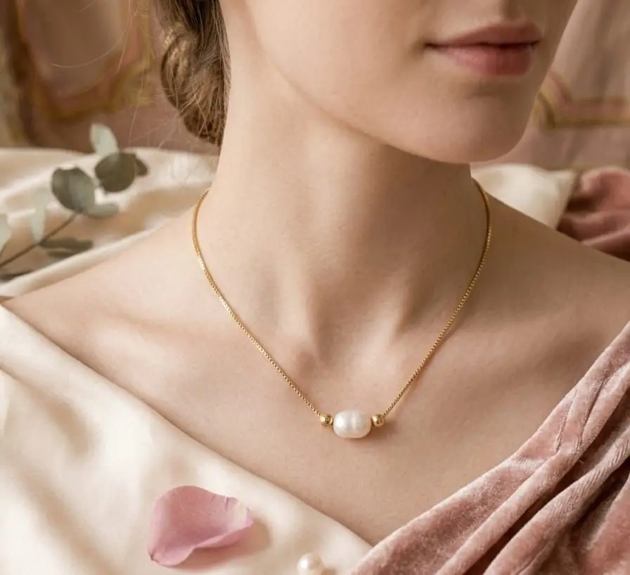 Collar Elegancia Perla